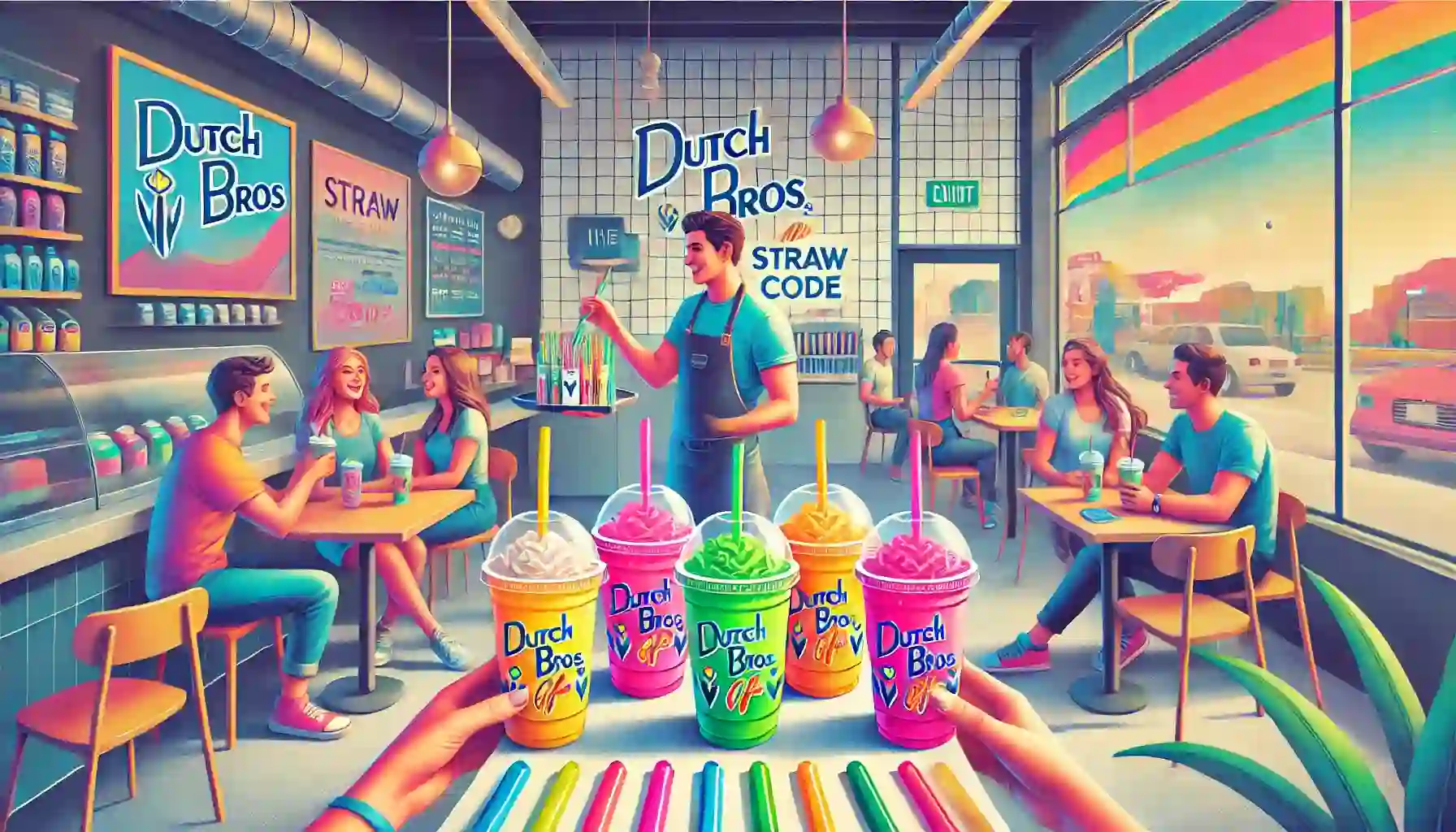 Dutch Bros Straw Code